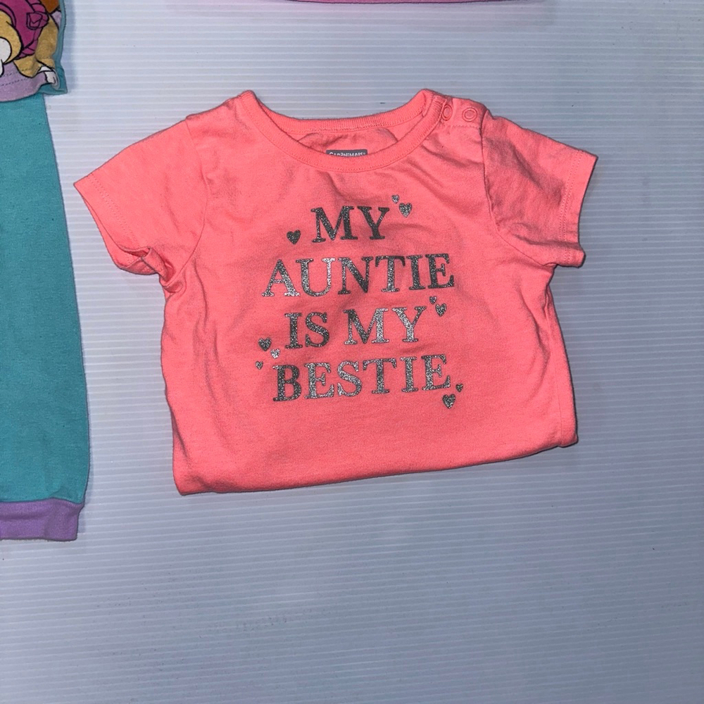 Lot of 4 Items Baby Girl Toddler 24 Months Pink Blue Clothing Bundle - Picture 5 of 12
